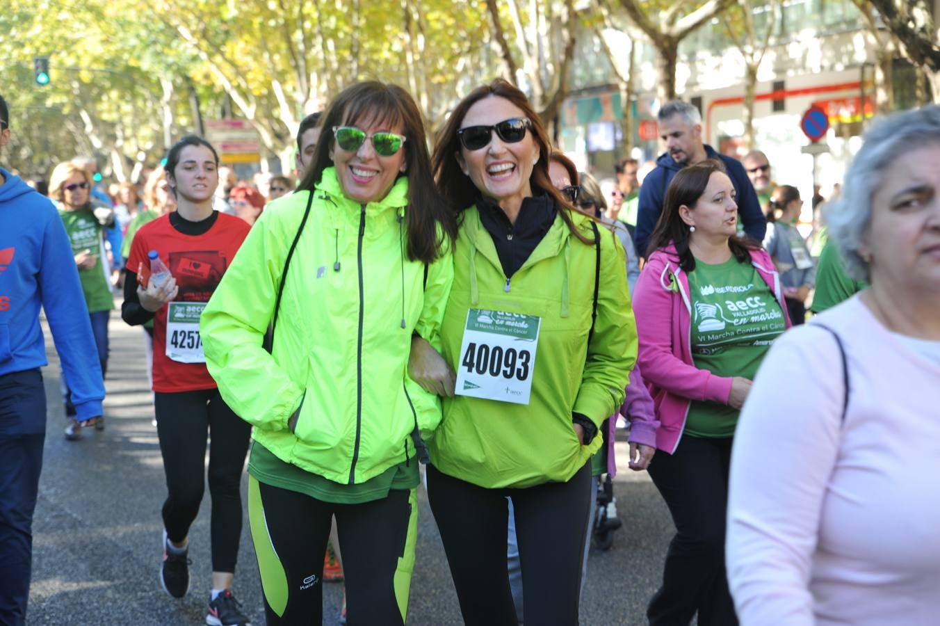 Miles de vallisoletanos se han vestido hoy de verde para salir a la calle en una marcha histórica