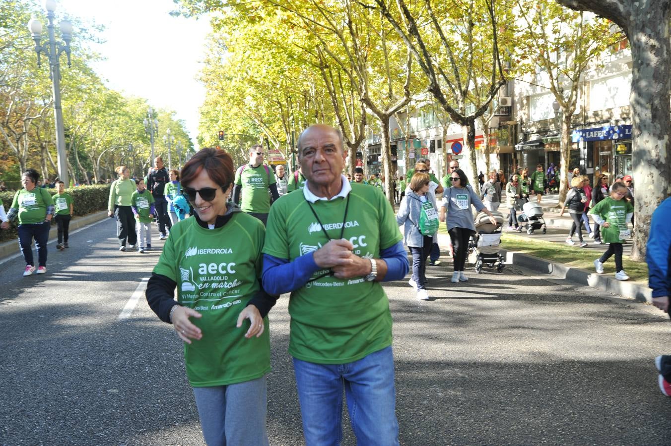 Miles de vallisoletanos se han vestido hoy de verde para salir a la calle en una marcha histórica