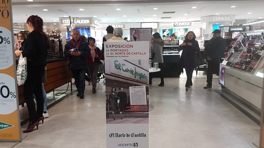 Exposición &#039;15 años de Vocento&#039; en el Corte Inglés de Valladolid