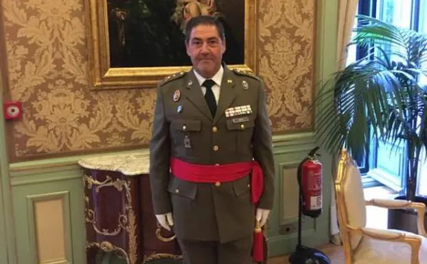 El general José Rivas, nuevo jefe de la IV Subinspección del Ejército de Tierra. 