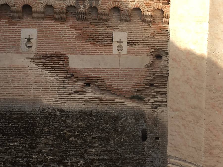 El castillo de Coca necesita una restauración