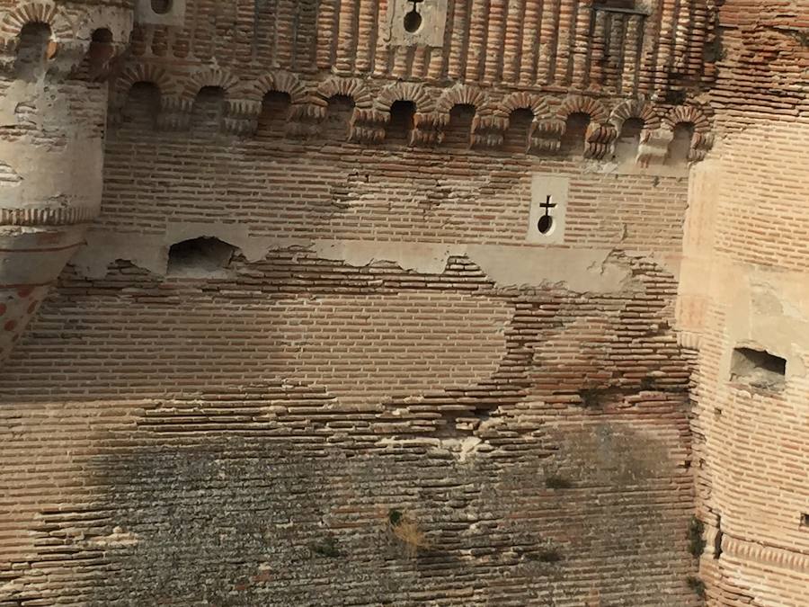 El castillo de Coca necesita una restauración