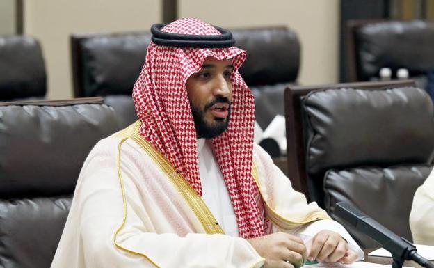 El príncipe Mohamed bin Salmán. 