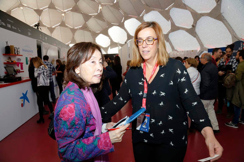 Nueve productores palentinos organizan degustaciones en el mayor 'show cooking' del mundo, que se está llevando a cabo en Valladolid