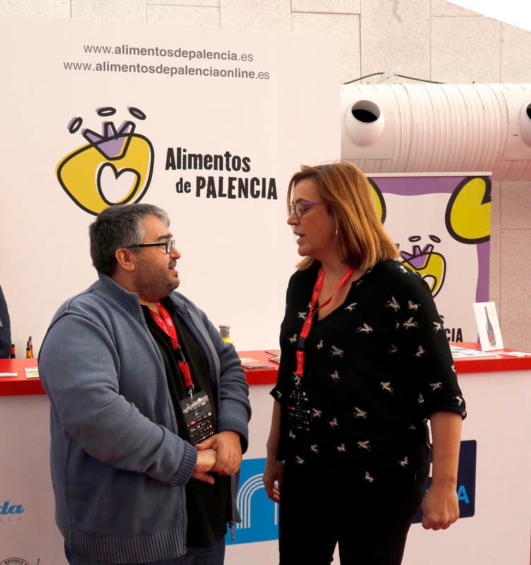 Nueve productores palentinos organizan degustaciones en el mayor 'show cooking' del mundo, que se está llevando a cabo en Valladolid