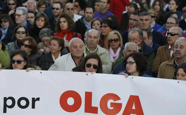 Manifestación de los vecinos de Villalón, en 1993. 