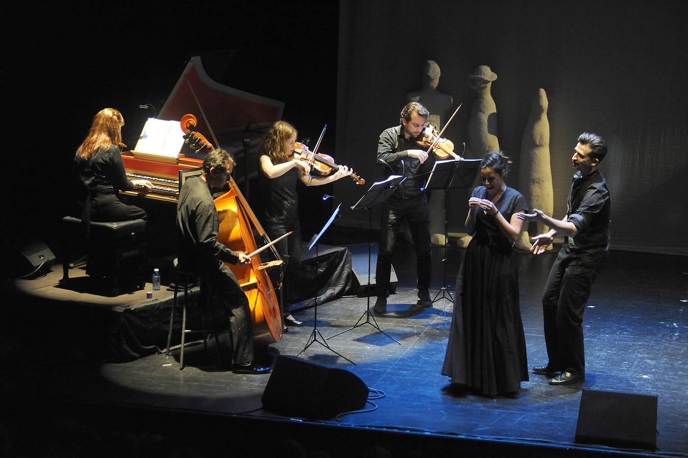 &#039;Cantata campesina&#039; de la Fura dels Baus, en Medina del Campo