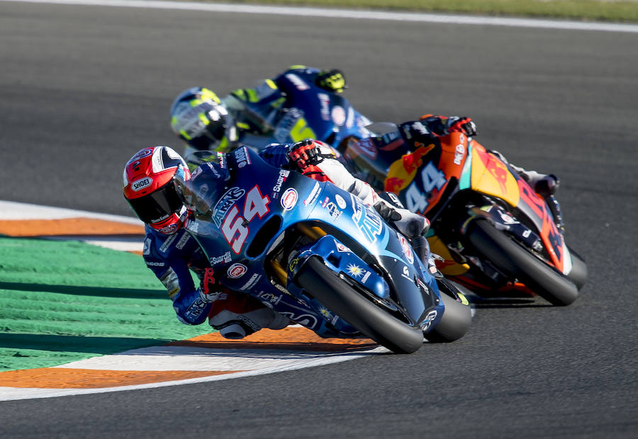 El piloto italiano de Moto2 Mattia Pasini.