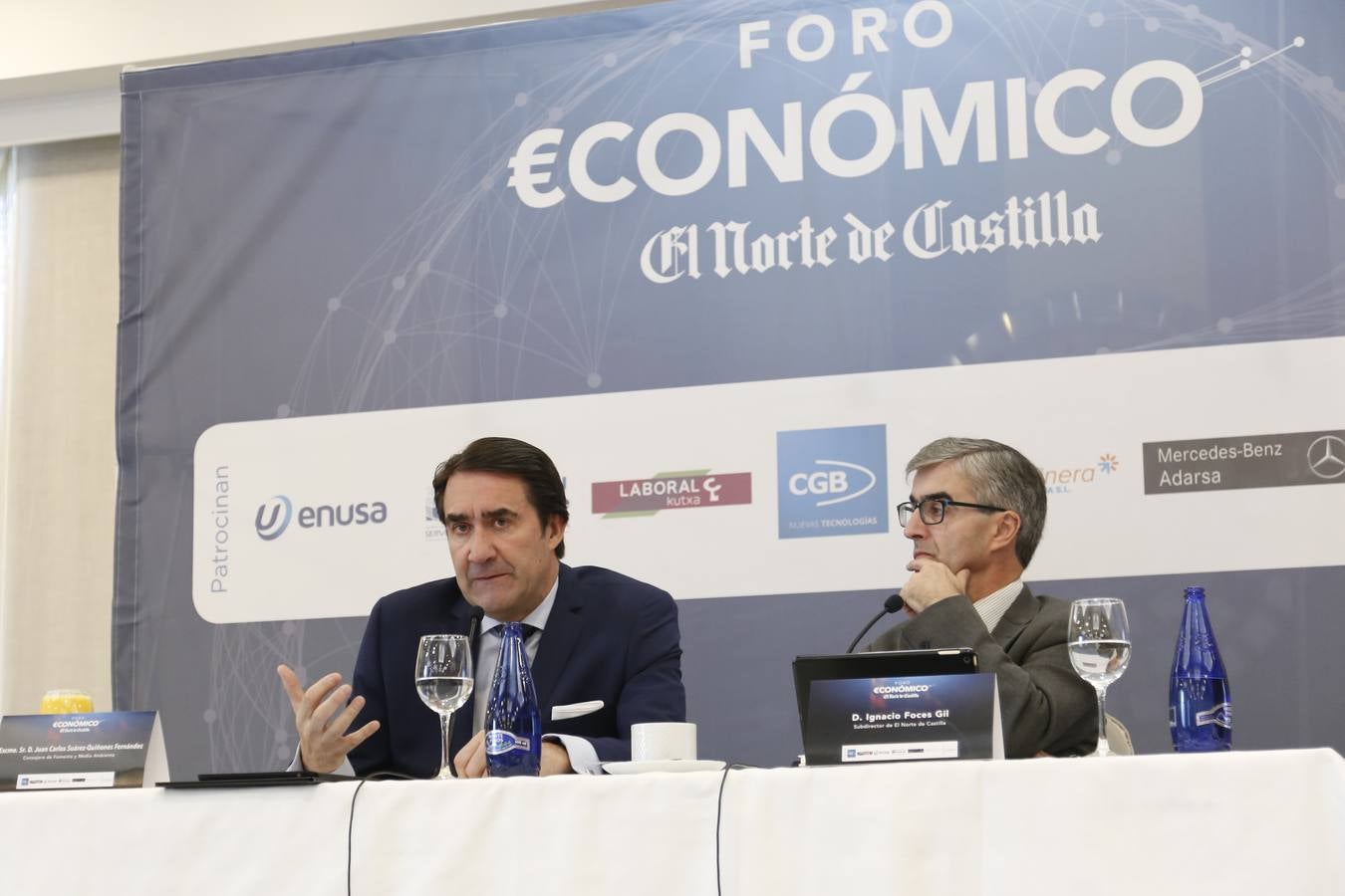 El consejero de Fomento y Medio Ambiente de la Junta presumió de que Castilla y León inició las políticas de regeneración urbana «antes que nadie en España»