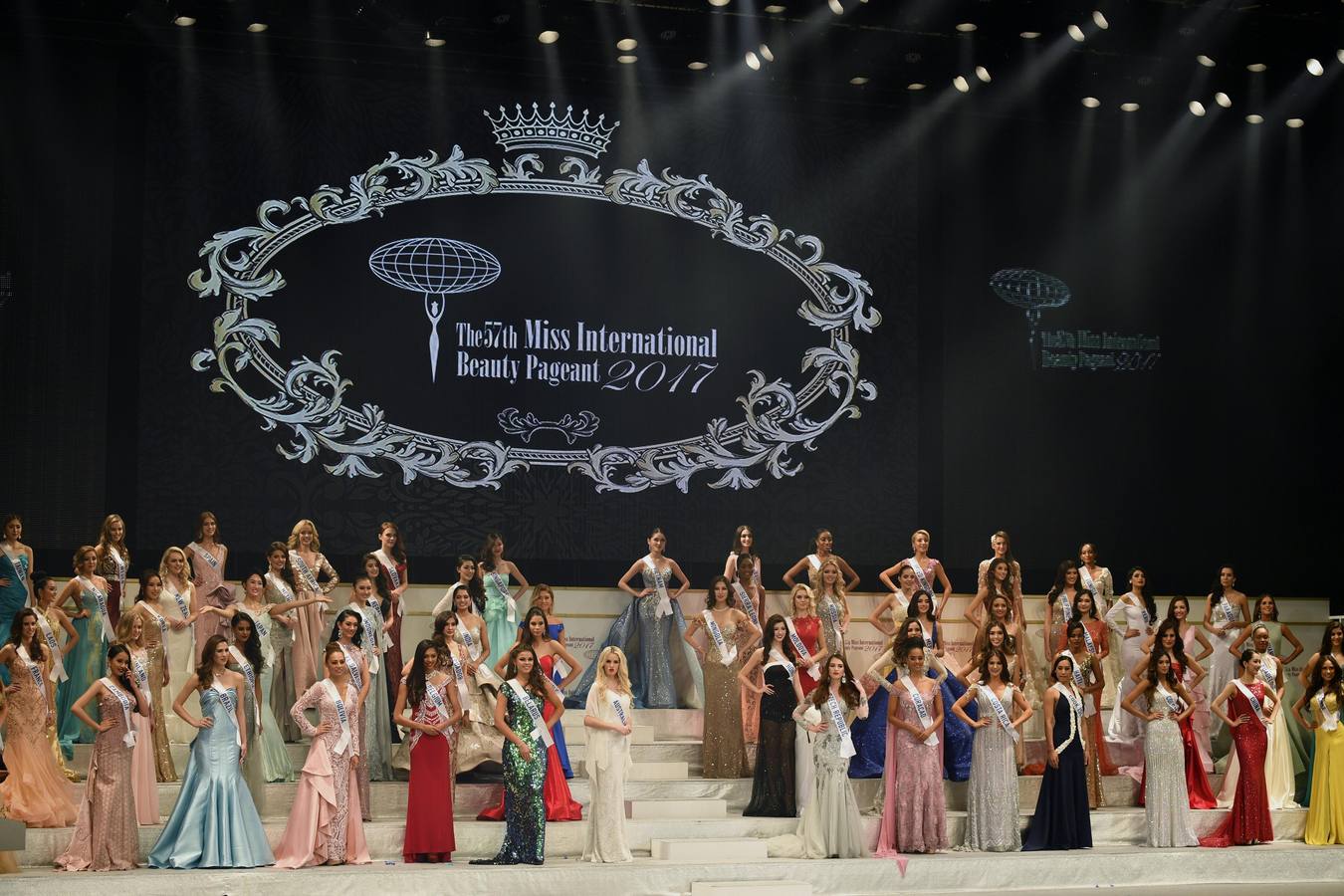 Un total de 71 mujeres participaron este año en representación de sus países en el certamen celebrado en Tokio