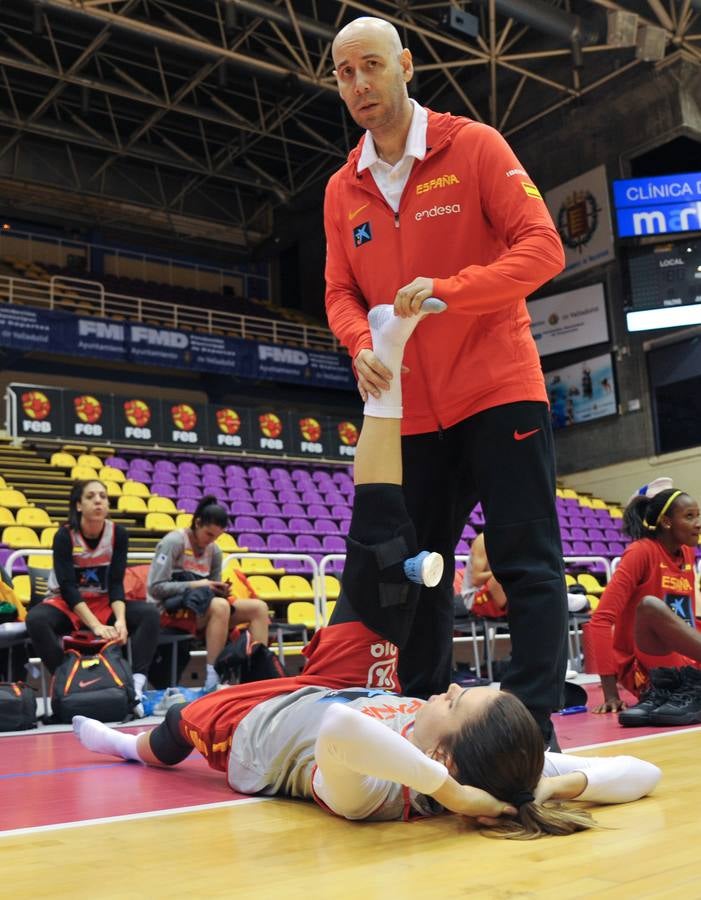 El equipo que dirige Lucas Mondelo se encuentra en Valladolid para medirse a Holanda en partido oficial clasificatorio para el Eurobasket 2019