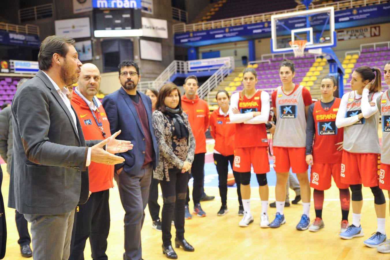 El equipo que dirige Lucas Mondelo se encuentra en Valladolid para medirse a Holanda en partido oficial clasificatorio para el Eurobasket 2019