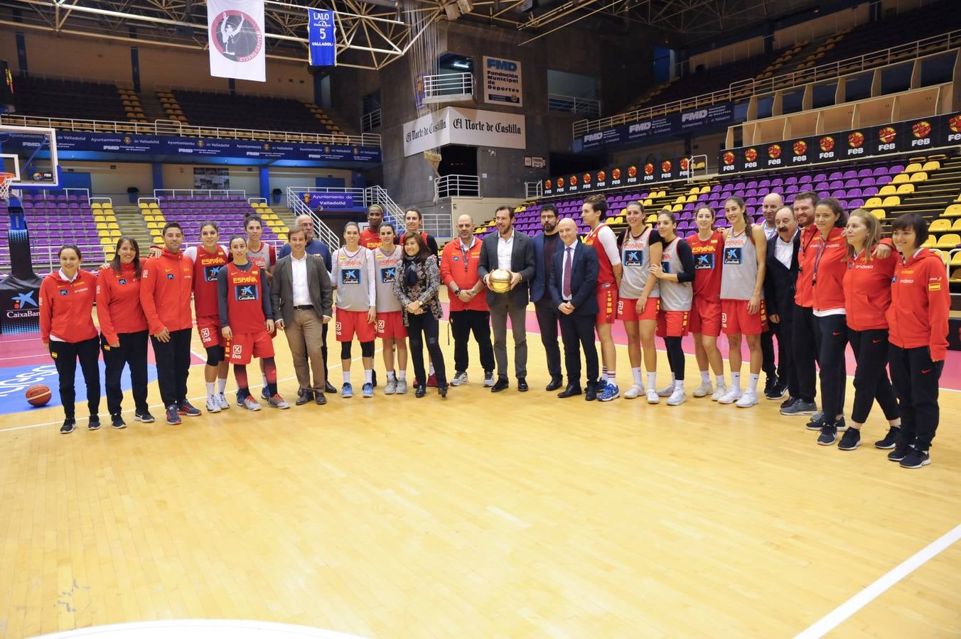El equipo que dirige Lucas Mondelo se encuentra en Valladolid para medirse a Holanda en partido oficial clasificatorio para el Eurobasket 2019