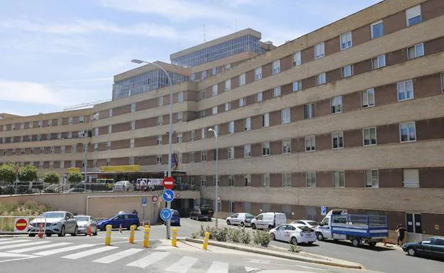 Imagen del Hospital Clinico de Salamanca.Laya
