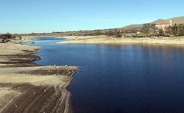 Estado en el que se encuentra el Pontón Alto este jueves. 