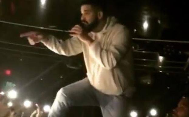 Drake detuvo su concierto al ver a un hombre acosar a las mujeres