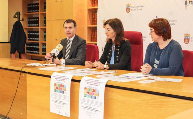 José Manuel Herrero, Elena Vicente y Esther Gómez