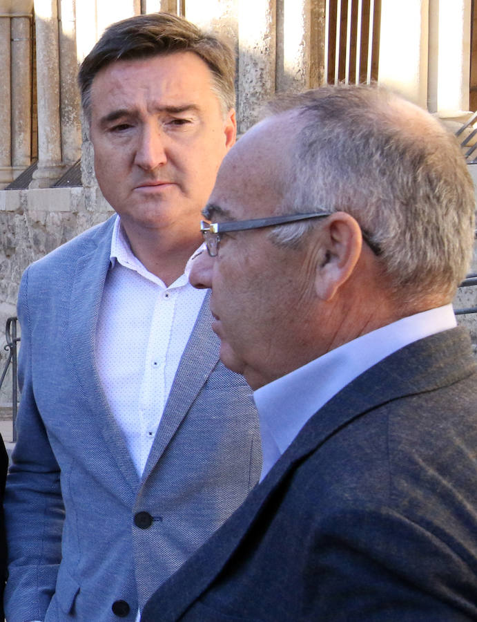 Funeral de Octaviano Palomo en Segovia