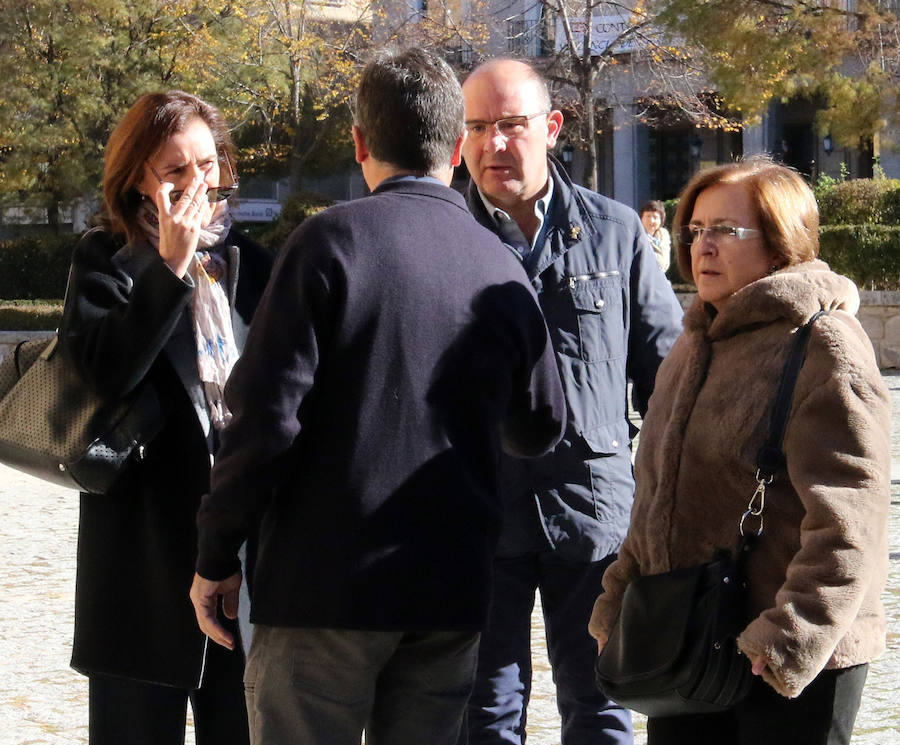 Funeral de Octaviano Palomo en Segovia