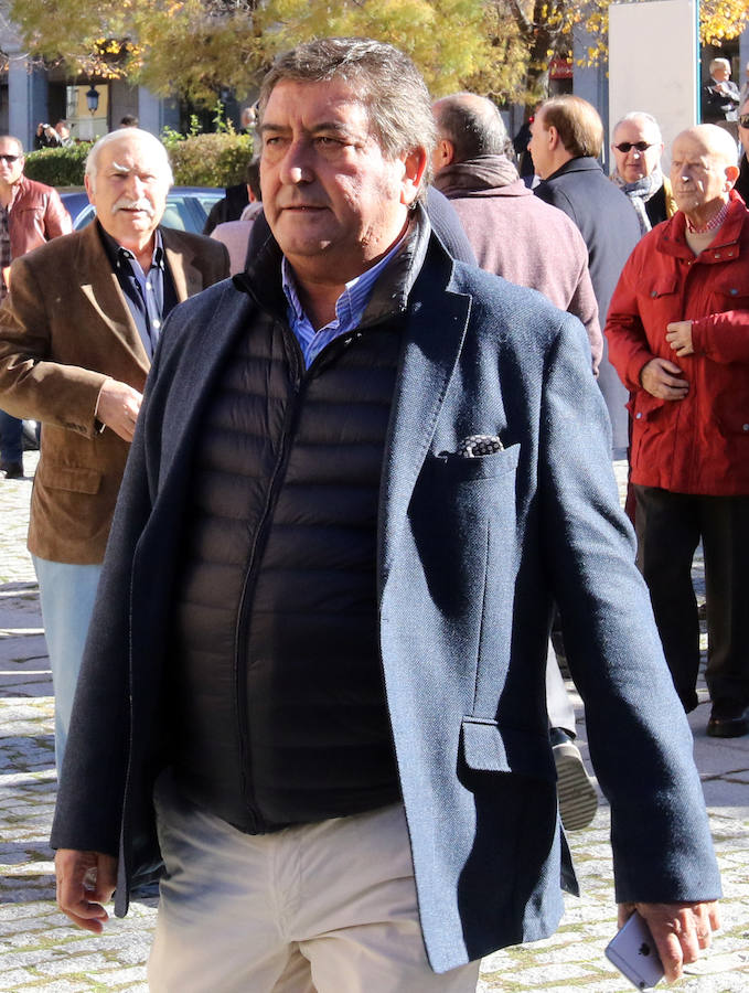 Funeral de Octaviano Palomo en Segovia