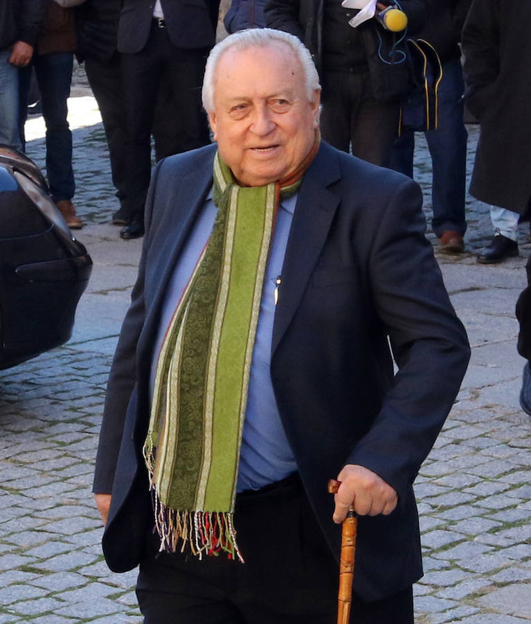 Funeral de Octaviano Palomo en Segovia