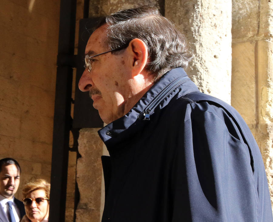 Funeral de Octaviano Palomo en Segovia