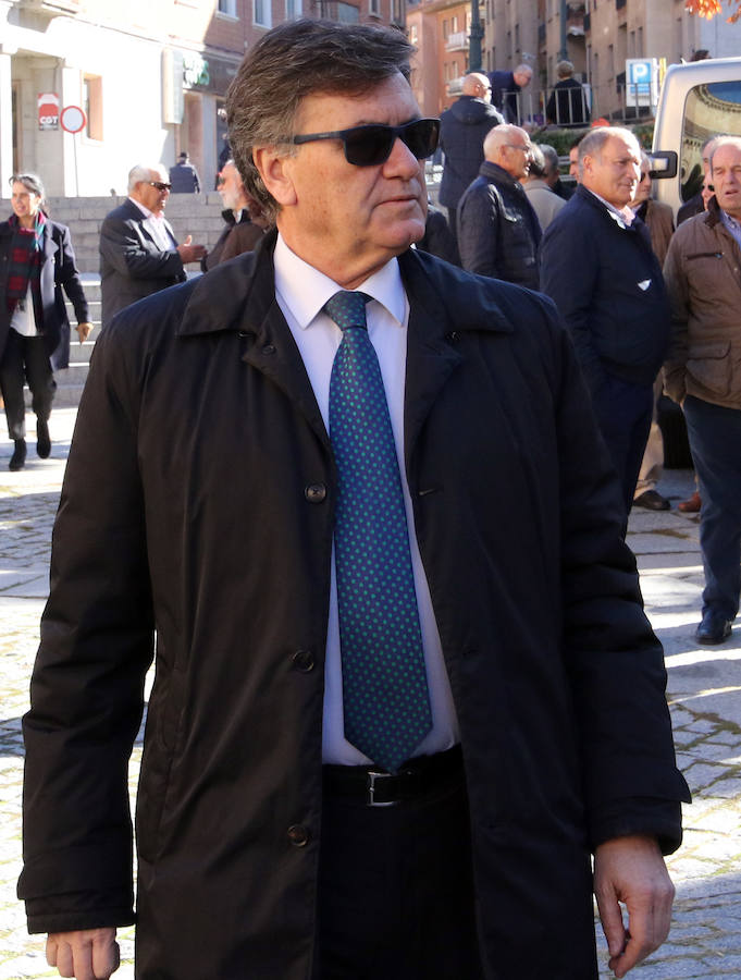 Funeral de Octaviano Palomo en Segovia