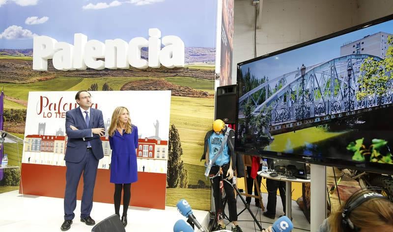 Palencia presenta su oferta turística en Intur