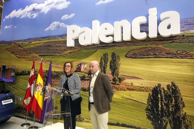 Palencia presenta su oferta turística en Intur