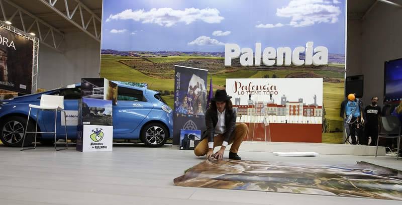 Palencia presenta su oferta turística en Intur