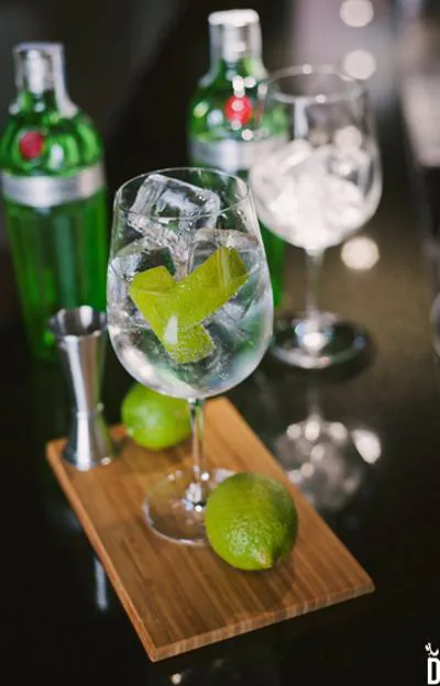 Un gin&tonic elaborado por La Villa Gin Bar. 