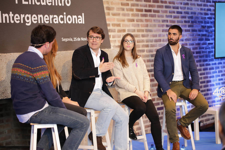 Encuentro intergeneracional del PP de Castilla y León en Segovia