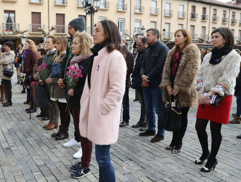 Actos contra la violencia de género en Palencia