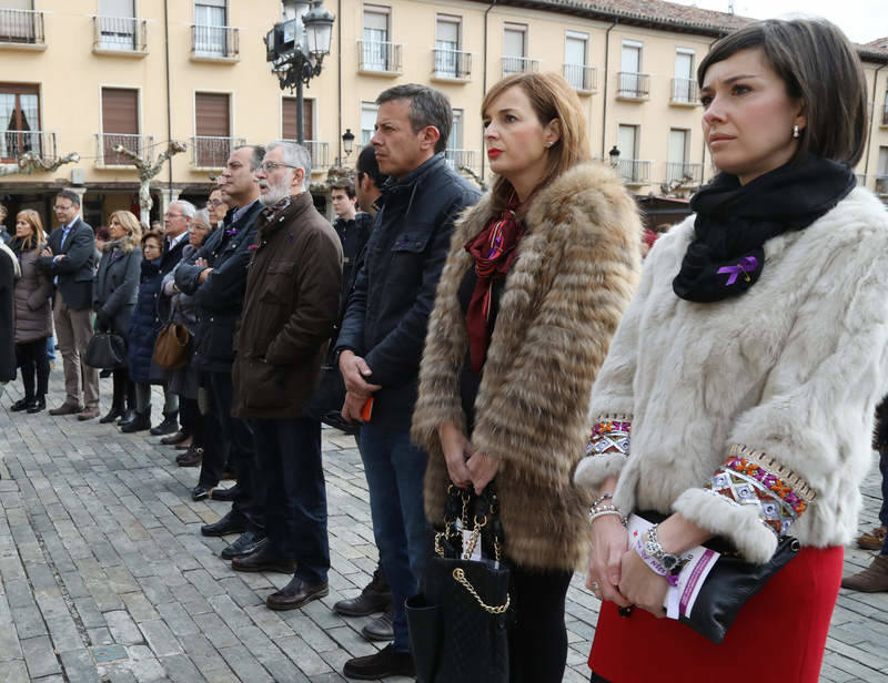 Actos contra la violencia de género en Palencia