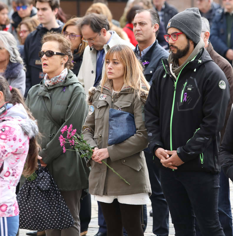 Actos contra la violencia de género en Palencia