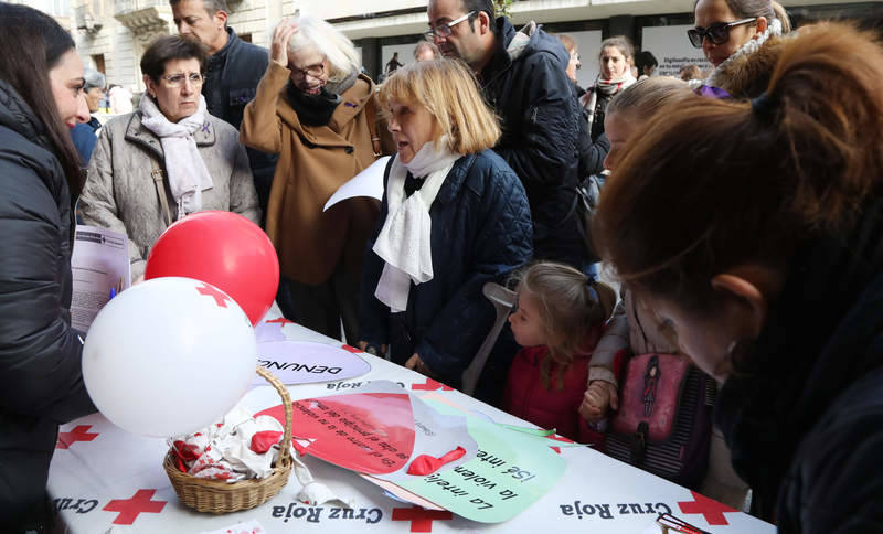 Actos contra la violencia de género en Palencia