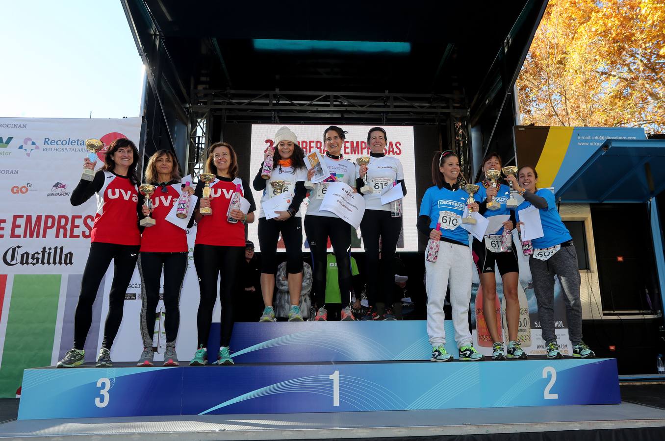 Entrega de premios de la II Carrera de Empresas de El Norte de Castilla