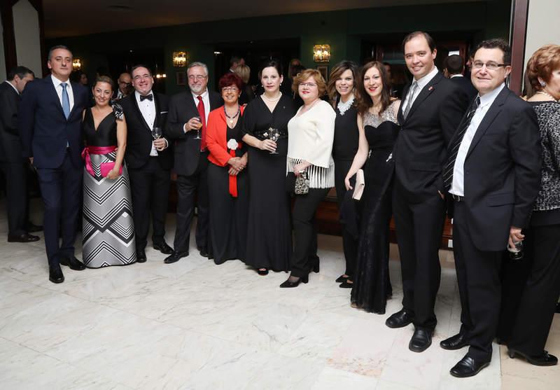 Tradicional cena de gala benéfica del Rotary Club de Palencia