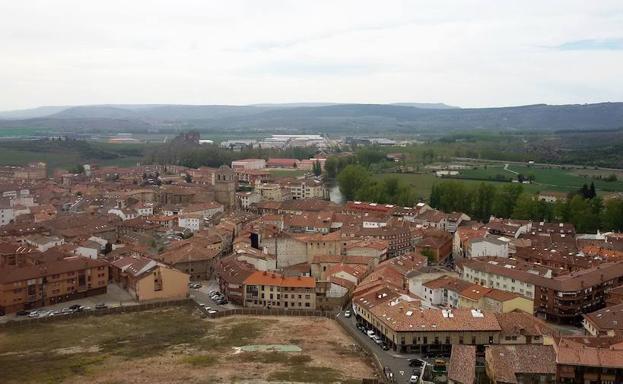 Panorámica de Aguilar de Campoo. 