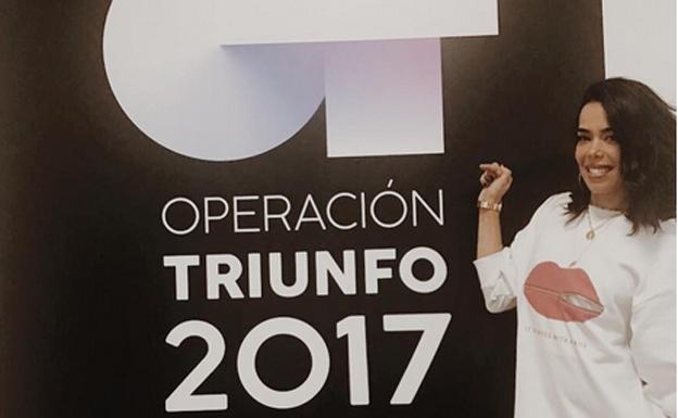 Beatriz Luengo visitó la Academia de 'Operación Triunfo 2017'. 