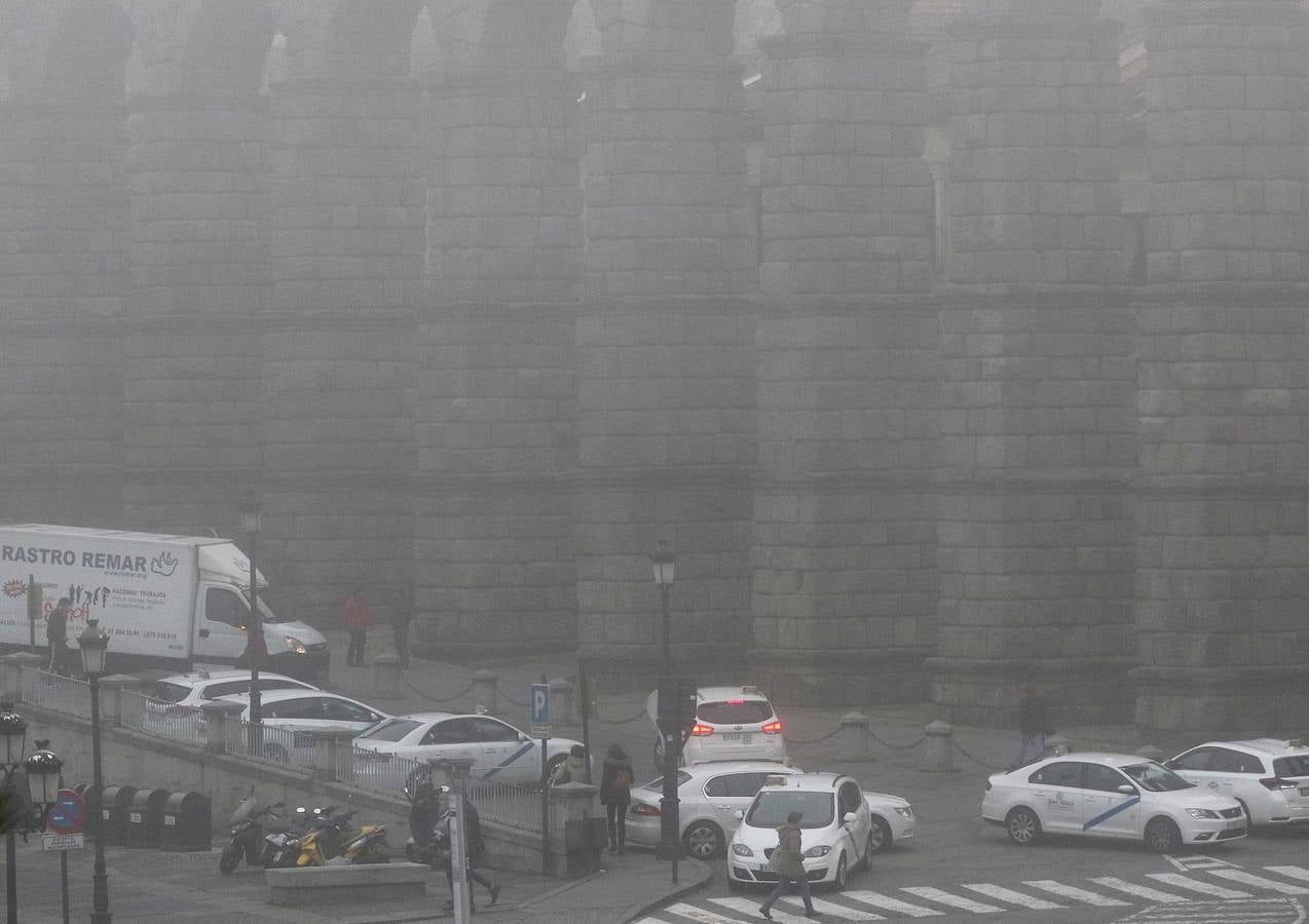 Jornada de frío en Segovia