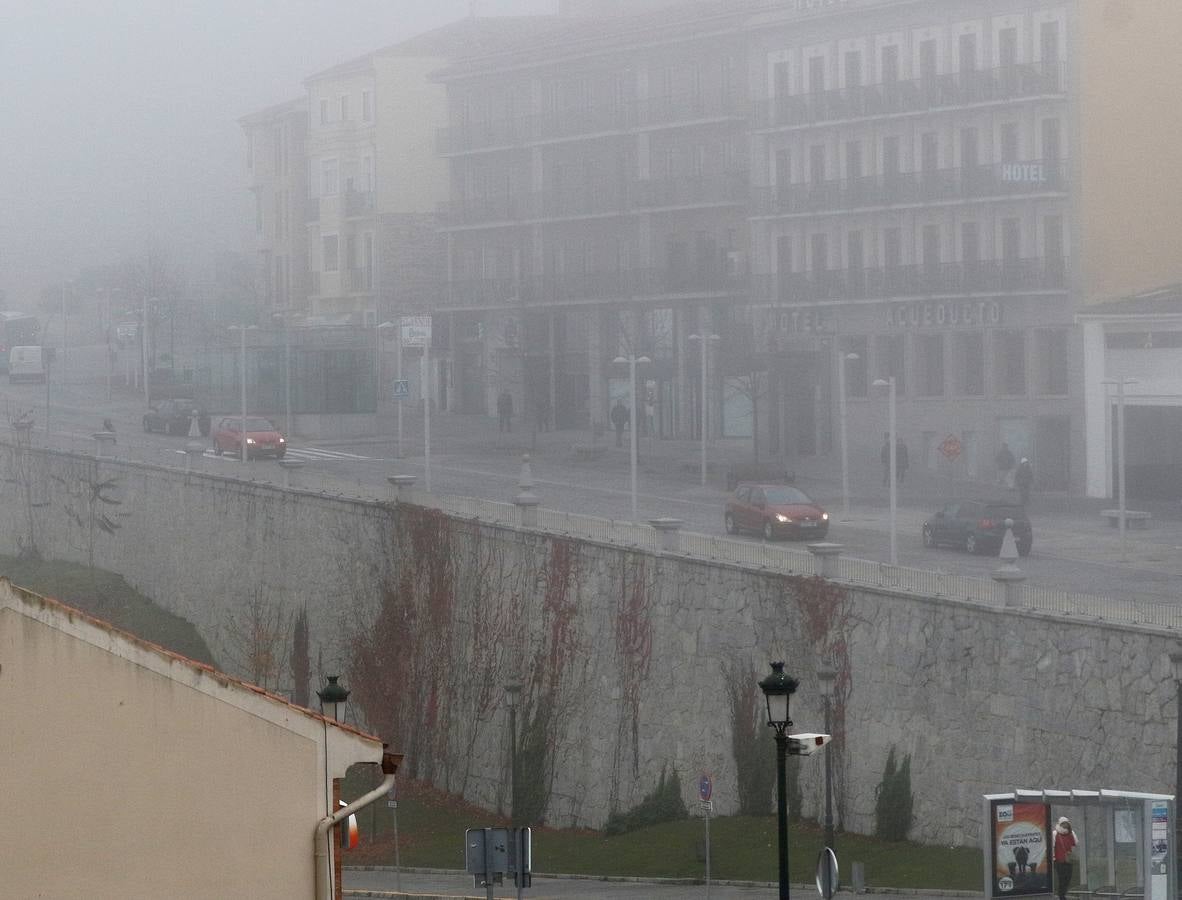 Jornada de frío en Segovia