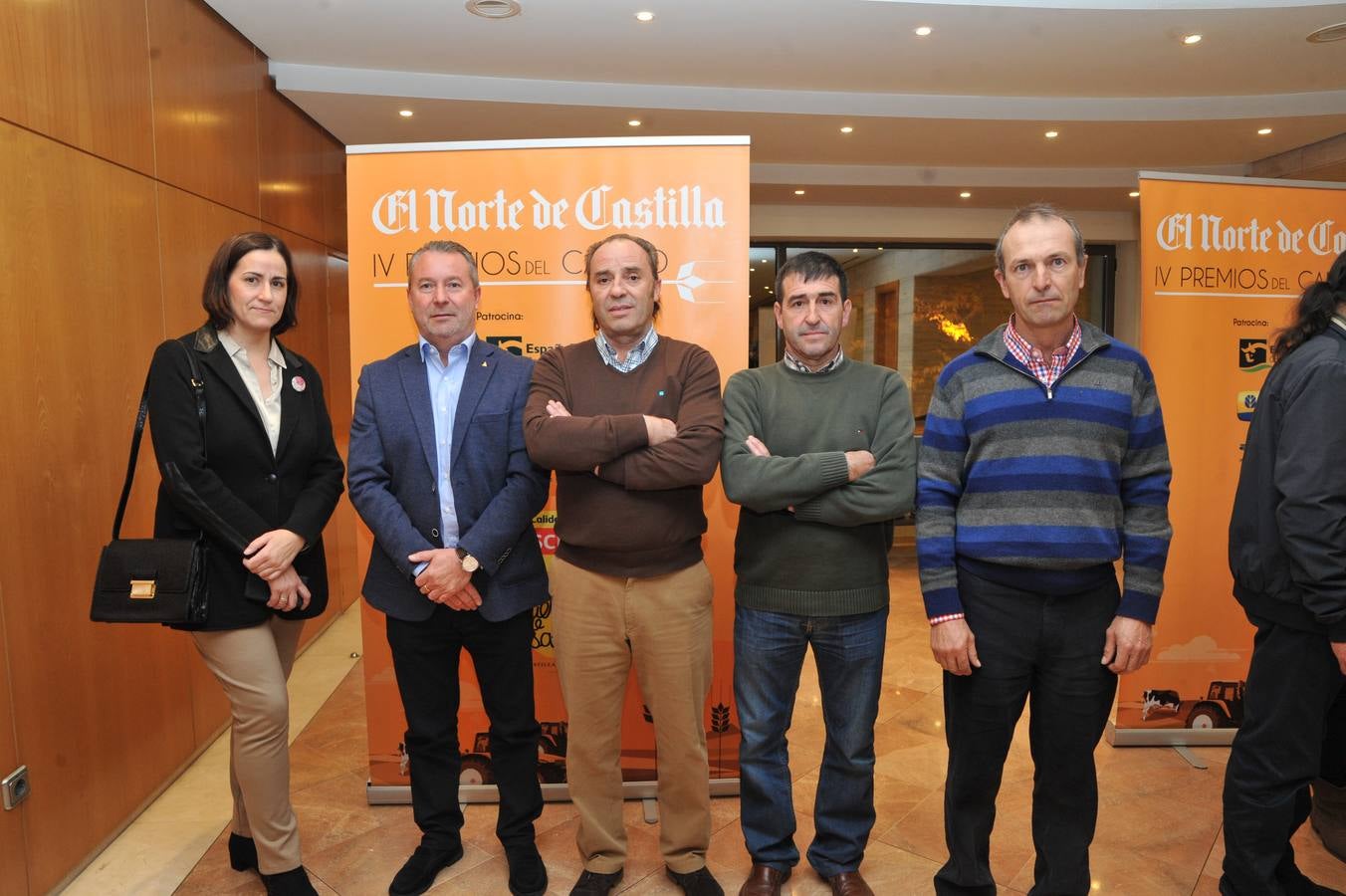 Teresa Sanz, Donaciano Dujo, Juan Ramón Alonso, César Yuste y José María Rey.