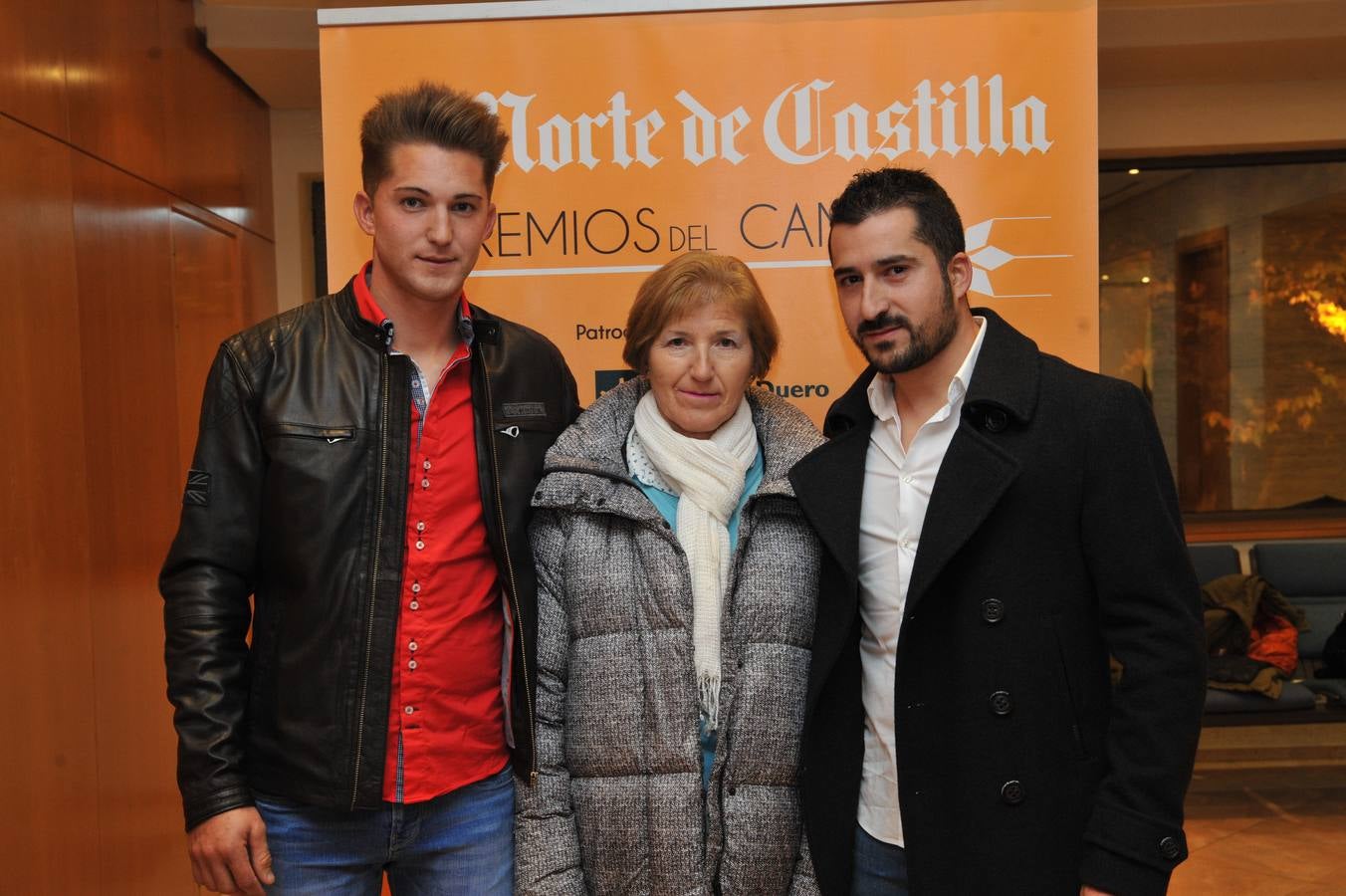 Enrique y Víctor Medrano y Amalia Rodríguez.