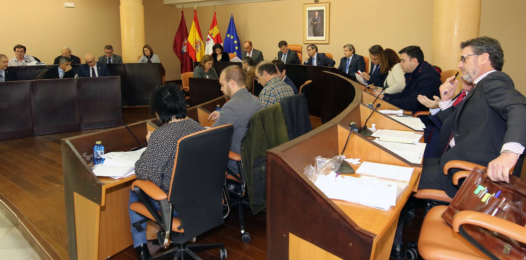 Pleno en la Diputación de Segovia