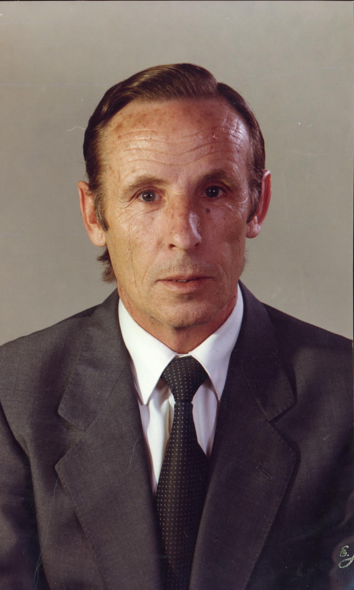Feliciano Blázquez, senador de AP y presidente provincial del partido.