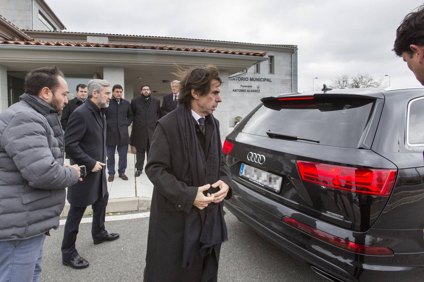Funeral por el presidente de honor del Partido Popular de Ávila, Feliciano Blázquez