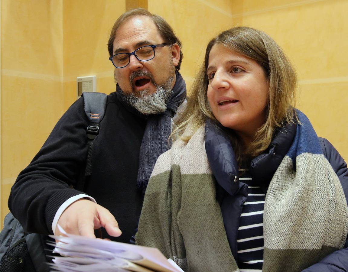 Pleno en el Ayuntamiento de Segovia