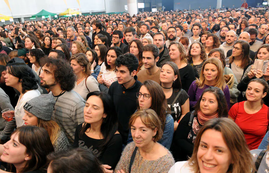 Público en el concierto de Iván Ferreriro.