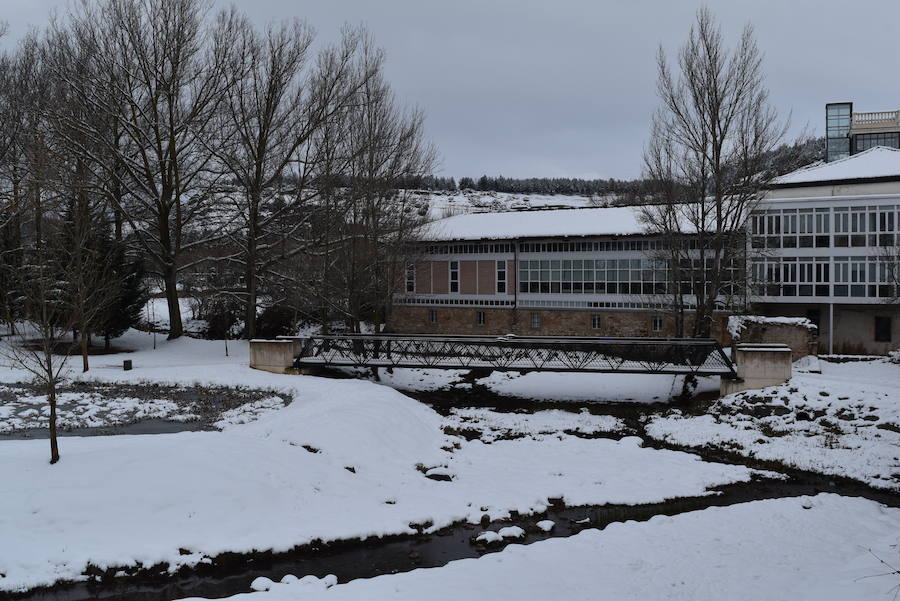 Nieve en Aguilar de Campoo